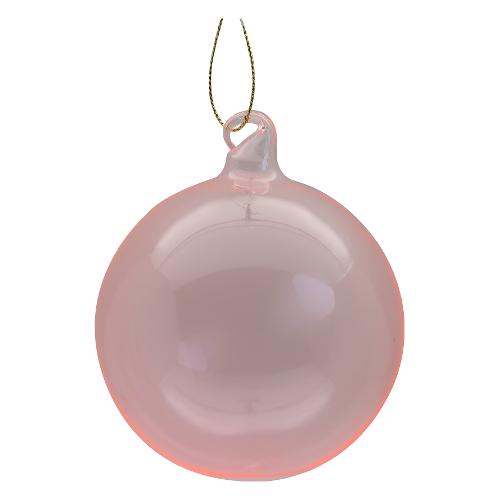 Giocoplast Pallina albero Sfera Clear Pink (10 cm) assortito 481 21194