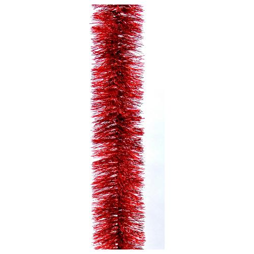 Euromarchi Ghirlanda (200x10 cm) con gancio Rosso Q6104
