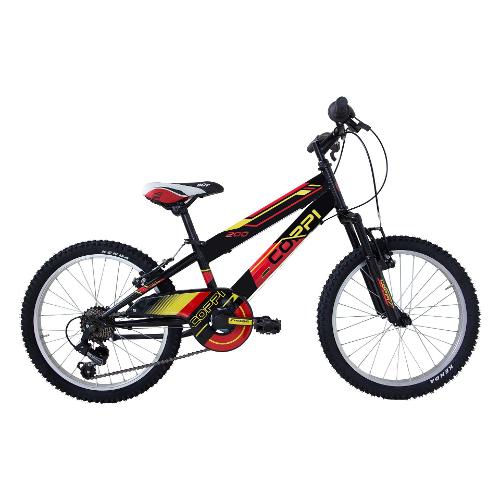 Coppi Mountain Bike acciaio ( 6 vel ) 20" HELLO Rosso e Nero CM2U20206BA27NR