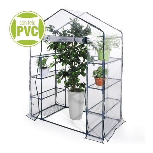 Verdelook Serra per piante in kit di montaggio 8 ripiani (140x72,5x195 cm) Verde 647 5