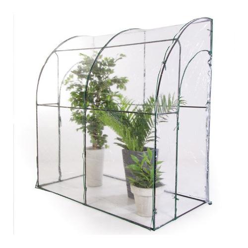 Verdelook Serra per piante in kit di montaggio Da Parete (200x100x215 cm) Verde 647 13