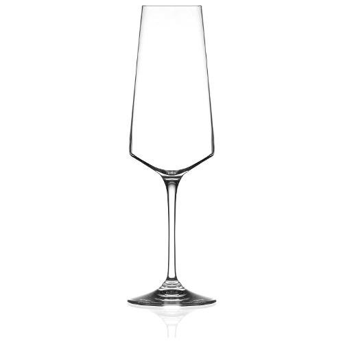 Rcr Set calici Flute 6 pz Cristallo (360ml) ARIA Trasparente 253260