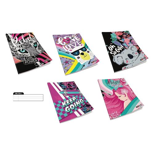 Giochi Preziosi Quaderno Riga A per 1° e 2° elementare Girl A4 100 gr/mq GOPOP assortito GG9L6000