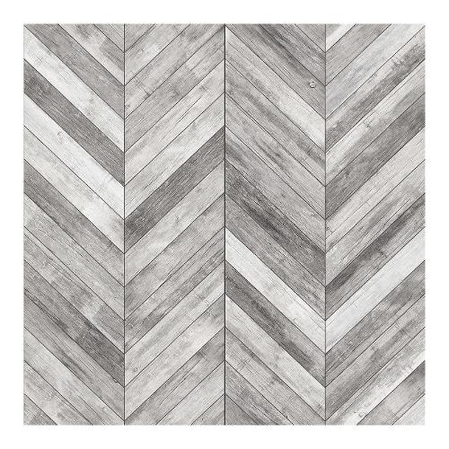 Tavola & Co. Plastica adesiva Parquet Effetto legno grigio (200x45 cm) R411195