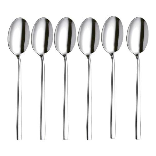 Abert Set cucchiaini caffè 6 pz Inox (14,5cm) INFINITO Cromo lucido FV6PN0621