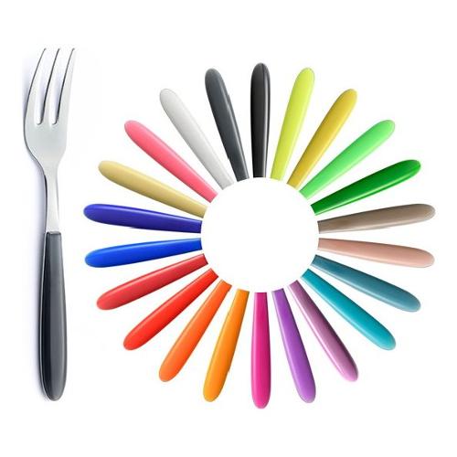 Eme Set forchette dessert 6 pz Inox (15cm) VERO Assortito P10VRAS27
