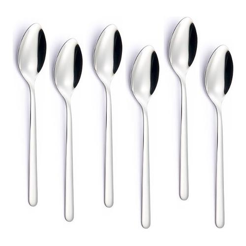 Eme Set cucchiaini caffè 6 pz Inox (15,2cm) VENICE Cromo lucido PL6X90VC10
