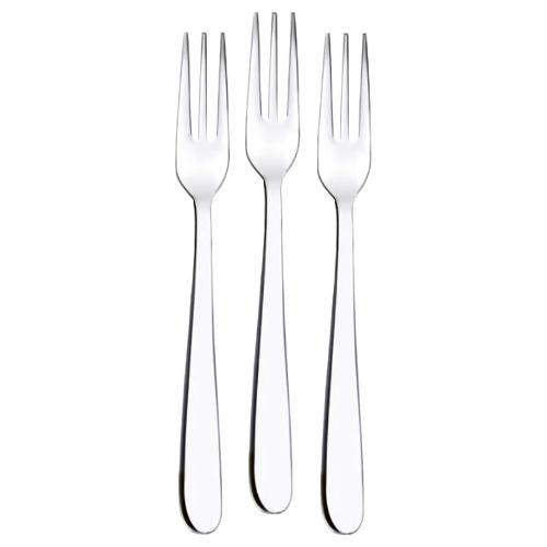 Abert Set forchette dessert 3 pz Inox (15,3cm) GOURMET Cromo lucido FF5PN0338