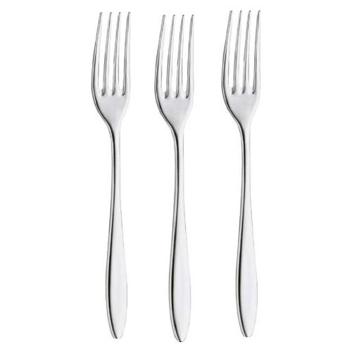 Set forchette tavola 3pz STYLE Acciaio lucido L. 20,2cm FD6PN0302