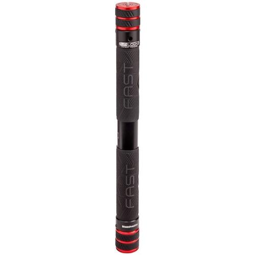 Manfrotto Monopiede senza Testa 6,5 Kg MOVE Asta Fast Gimboom Black e Red MVGBF CF