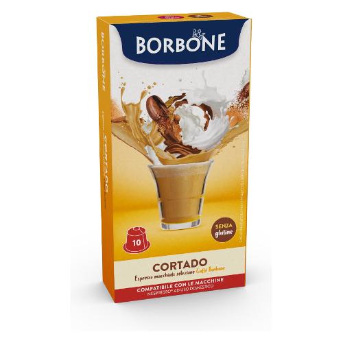 Borbone Capsule ( Nespresso ) Cortado Caffè Macchiato 10 pz RESCORTADO10