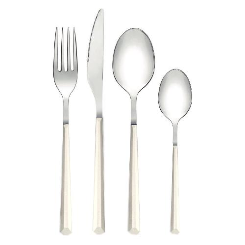 Set posate tavola 24pz FASHION Acciaio satinato COF24FH TSA