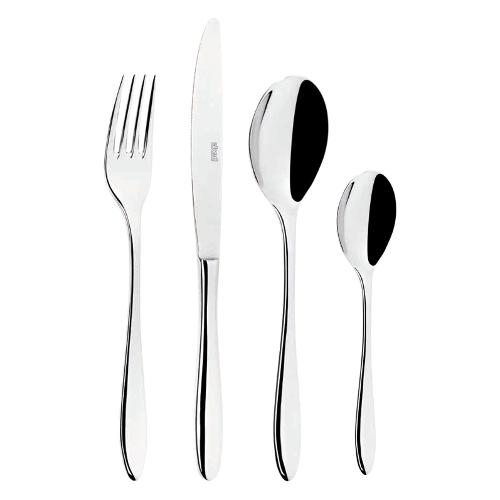 Set posate tavola 24pz STYLE Acciaio lucido