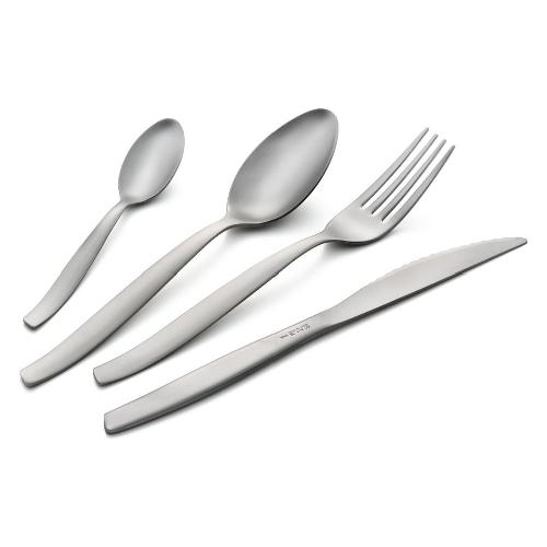 Set posate tavola 24pz FASHION Acciaio satinato COF24FH TSA