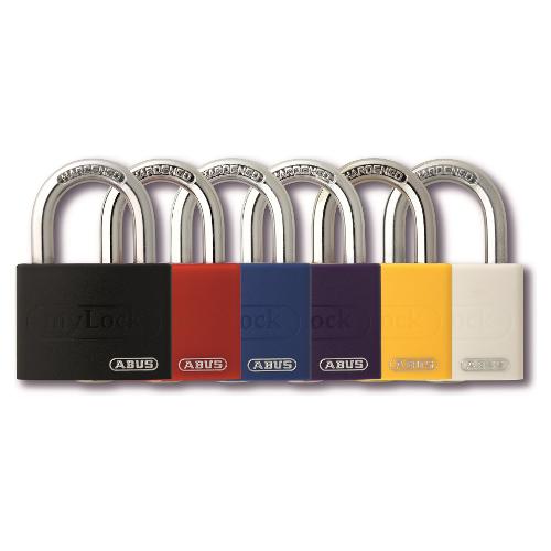 Abus Lucchetto chiave con arco normale SERIE T65AL My Lock Assortito 22x23h mm A51229