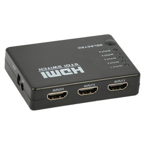 Xtreme Switch HDMI 4K Black 5 porte 22710