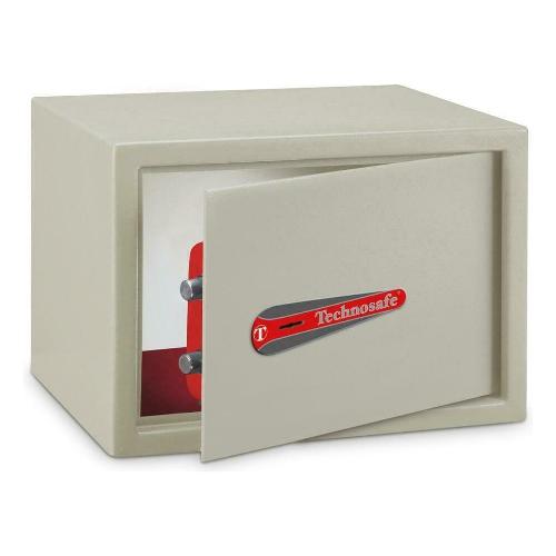Technomax Cassaforte a chiave da mobile TECHNOSAFE Grigio chiaro (35x25x25 cm) TSK 2
