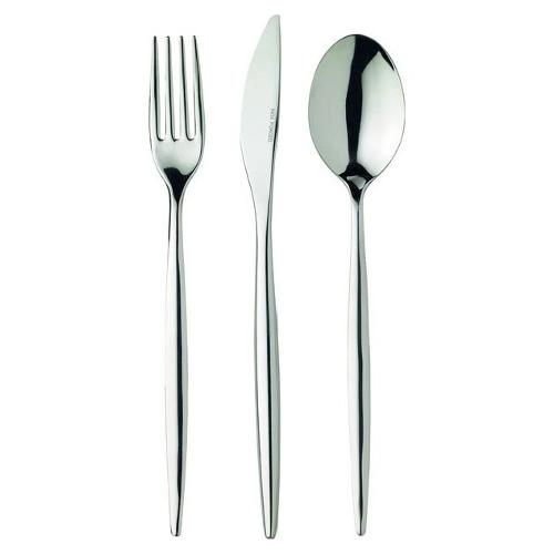 Morinox Set posate tavola 24 pz Inox ARCADIA Cromo lucido 095STY24