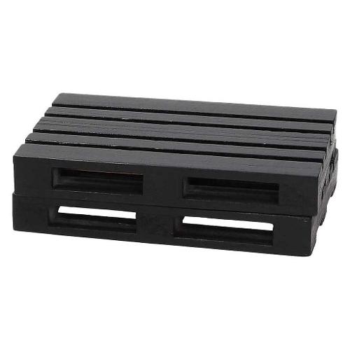 Tognana Set sottobicchieri 2 pz Legno Pallet LET'S PARTY Nero NV8SB31LEPA