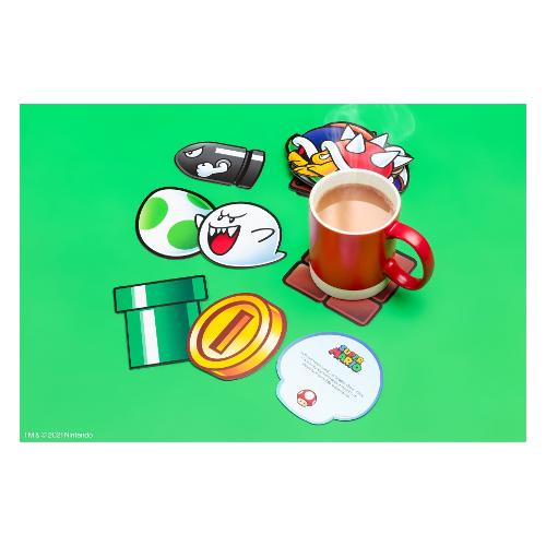 Paladone Set sottobicchieri 20 pz SUPER MARIO Colori assortiti PP8051NN