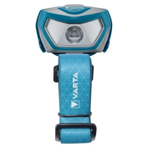 Varta Torcia elettrica frontale Sports Head azzurro LED 100 lm 016650101421