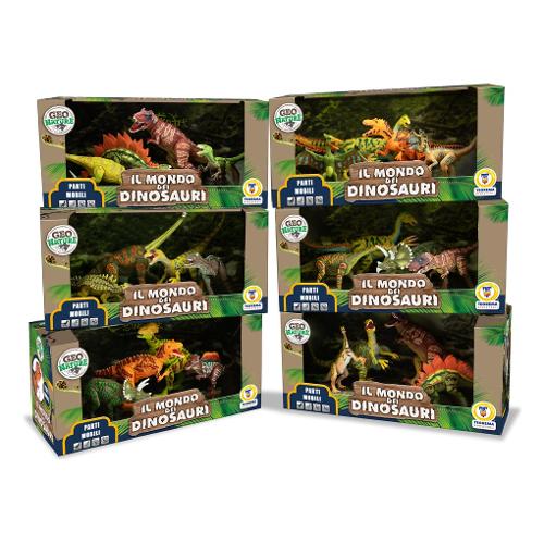Teorema Set il Mondo dei Dinosauri GEO NATURE Assortito 66895