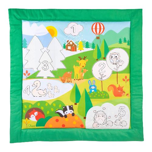 Chicco Tappeto gioco Colori & Numeri (80x80cm) MAGIC FOREST 00010632000000