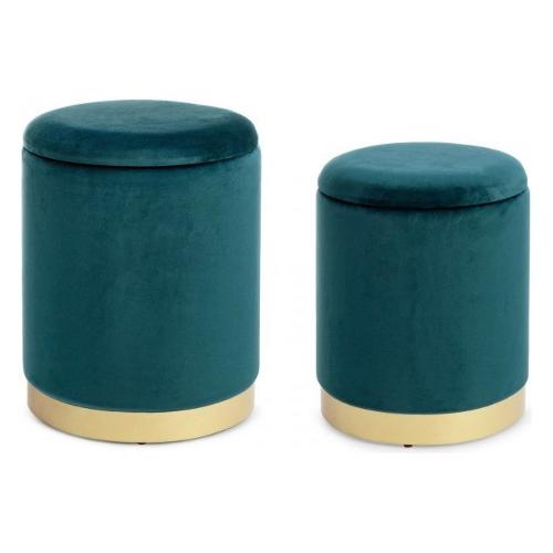 Bizzotto POLINA Set pouf Navyus