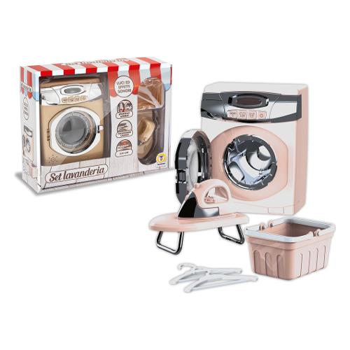 Teorema Lavatrice giocattolo con Set Lavanderia (24cm) MISS SIGNORINA Assortito 66982