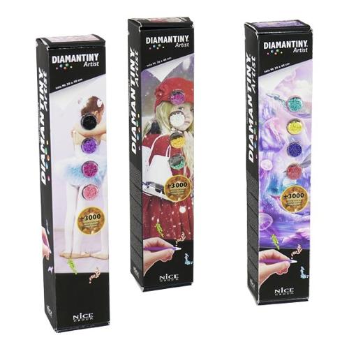 Gioco creativo DIAMANTINY Crystal Art Level Up Pop Assortito 96000