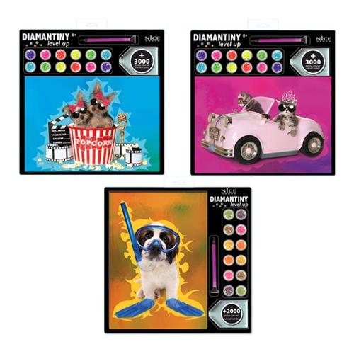 Gioco creativo DIAMANTINY Pets 2 Level Up Assortito 96120