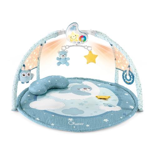 Chicco Tappeto gioco 3 in1 palestrina dei colori (85x83x50cm) FIRST DREAMS Azzurro 00009866200000