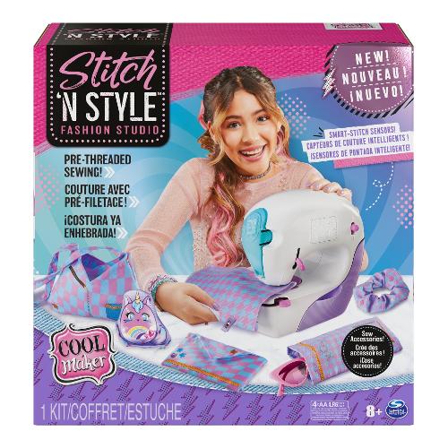 Spin Master Macchina da cucire giocattolo Stitch 'N Style Fashion Studio COOL MAKER 6063925