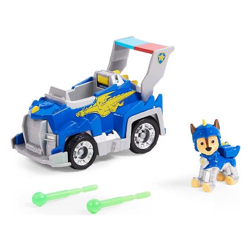Spin Master Chase con Veicolo Rescue Knights PAW PATROL Blu 6063584