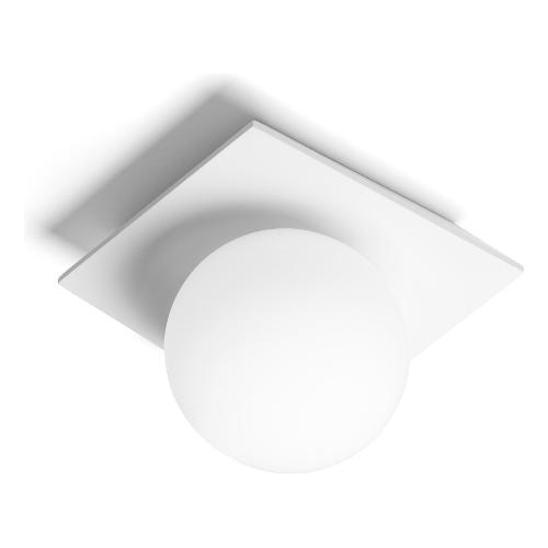 Tecnico Natural Light Plafoniera CICLADI Bianco (21,5x12,5x21,5cm) T387 1 luce - GX53 - Max 10W