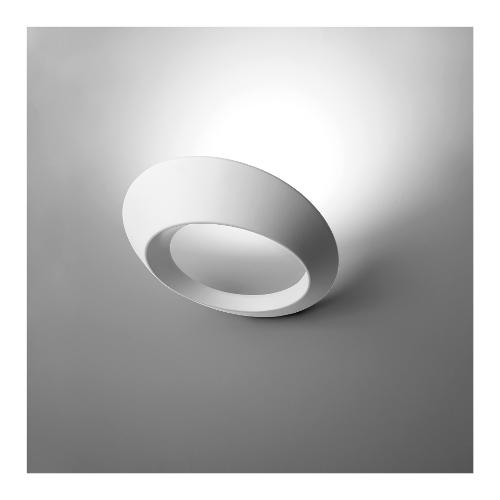 Urban Applique OLO Bianco (25,5x20x18cm) 1776 10 3000 1 luce - LED - Max 33W