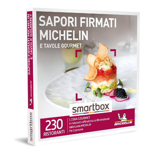 Smartbox GASTRONOMIA Sapori Firmati Michelin E Tavole Gourmet 847899
