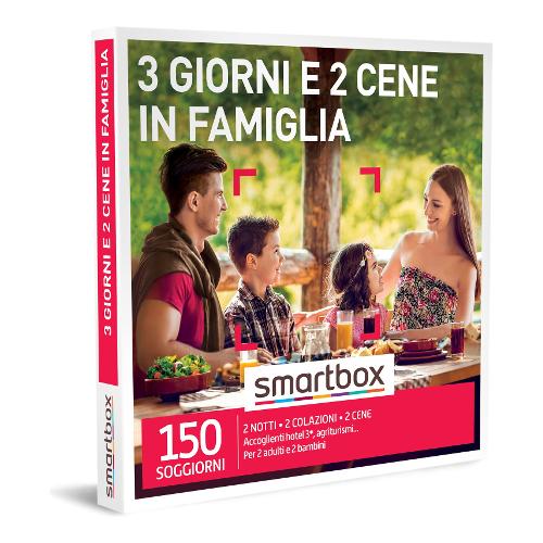 Smartbox SOGGIORNO & SAPORI 3 Giorni E 2 Cene In Famiglia 847850