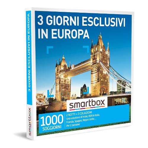 Smartbox SOGGIORNO 3 Giorni Esclusivi In Europa 849412