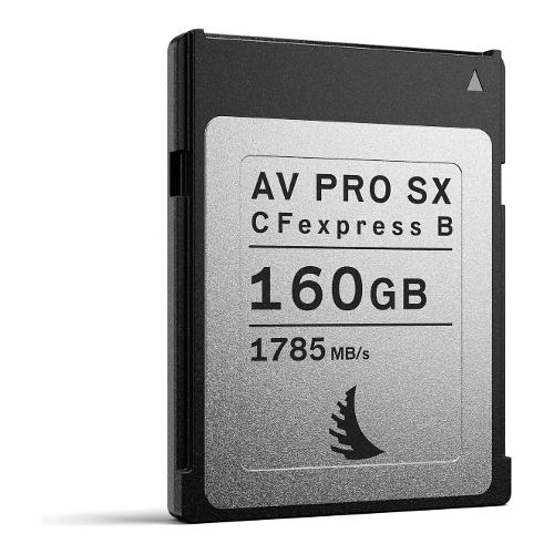 Angelbird CFexpress Type B 160GB AV PRO Sx Black e Silver AVP160CFXBSX