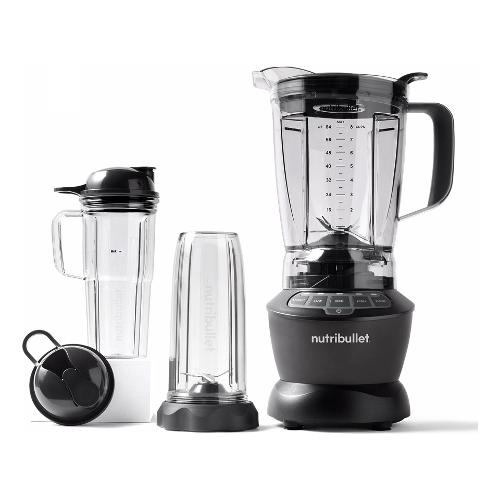 Nutribullet Frullatore a bicchiere (1,8L) COMBO Full Size Blender Dark grey NBF500DG 1200W