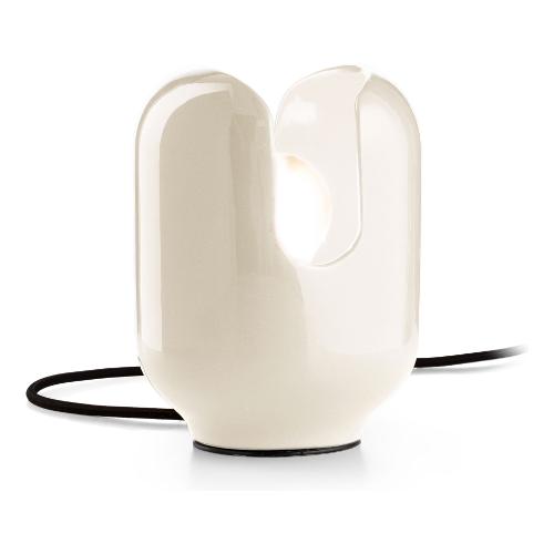 Ferroluce Lampada tavolo BATUCADA Crema (14,5x20cm) C2590 CRM 1 luce - E27 - Max 53W