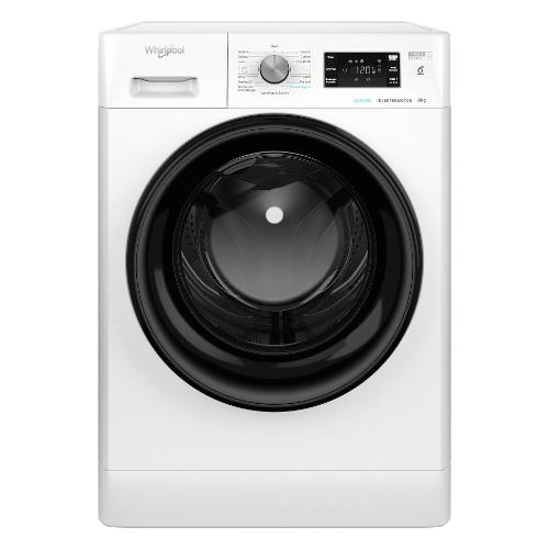Whirlpool Lavatrice 9 Kg 6 SENSO Ffb R649 Bv It White e Black classe A 1400giri/min (59,5x63x85cm)