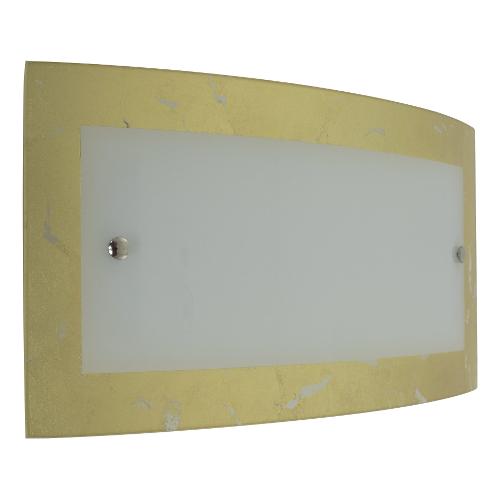 Isoluce Applique FOGLIA ORO (30x20cm) 2377 30 3235 1 luce - E27 - Max 60W