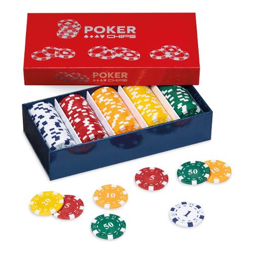 Dal Negro Set fiches 125 pz con scatola 03480