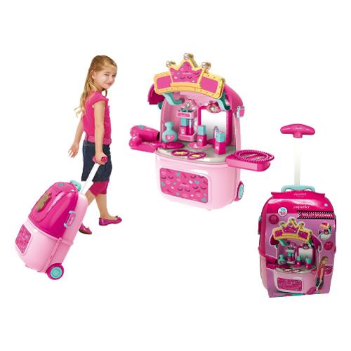 Ods Specchiera giocattolo Trolley 2 in 1 con accessori PEPERILLA 43790
