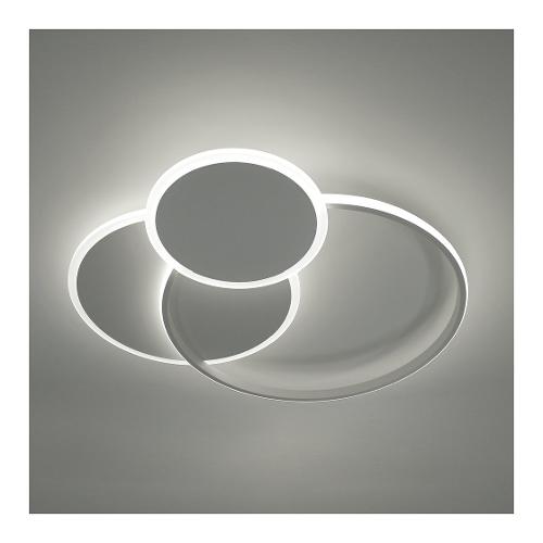 Vivida International Plafoniera ECLIPSE 3 Bianco (65x7,1x56cm) LMS10 21 BI 3 luci - LED - Max 180W