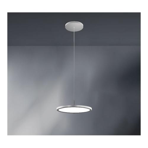 Vivida International Sospensione MYSTERY 1 22 Bianco (22,5x211cm) 0073 32 BI WN 1 luce - LED - Max 20W