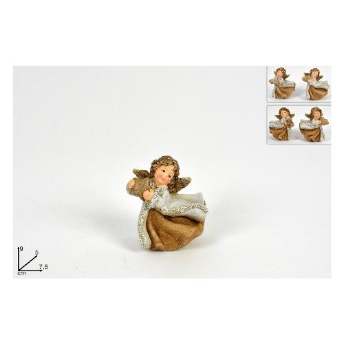 Due Esse Christmas Angioletto con oggetto colore assortito (9 cm) BA000282