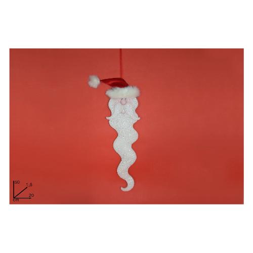 Due Esse Christmas Decoro appendino faccia Babbo (50 cm) RO010380